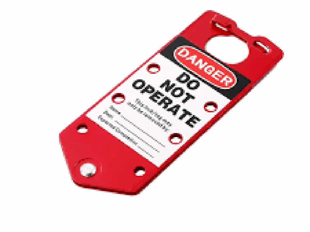 Lockout Tagout Labelled Hasp – Tag